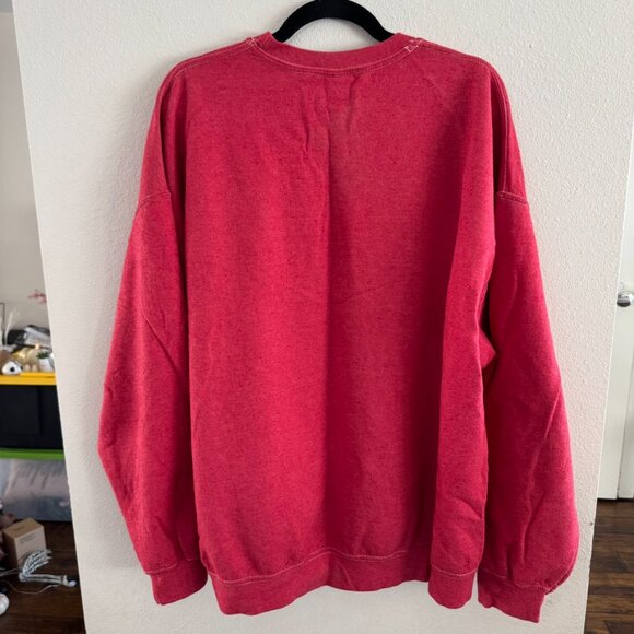 The Doors Psychedelic Graphic Sweatshirt Red One Size - Picture 4 of 5